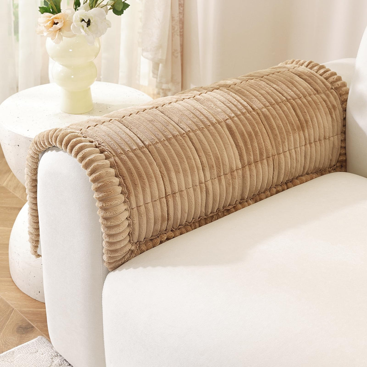 OstepDecor Couch Cover for Dogs, Washable Non Slip Sofa Cover for Pets