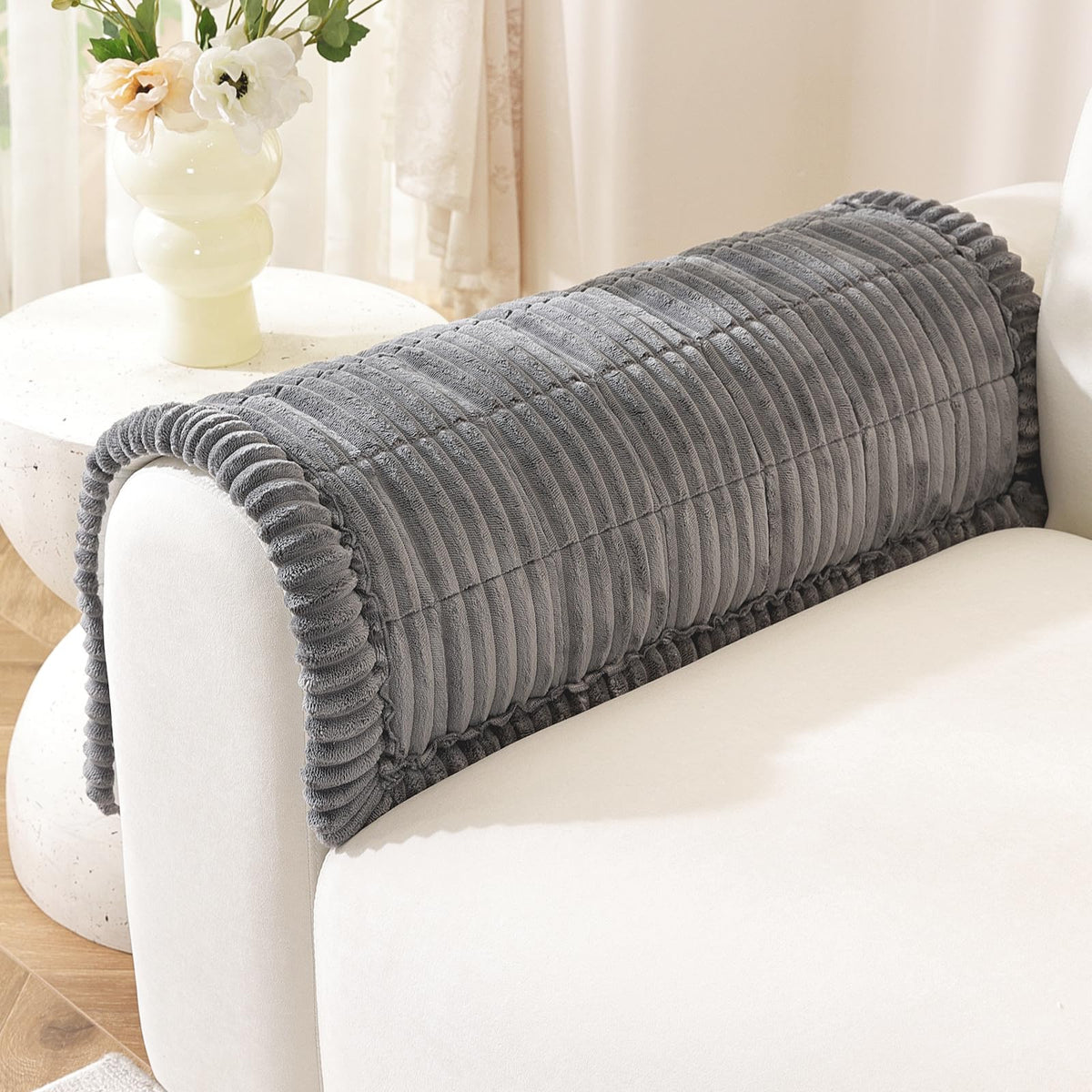 OstepDecor Couch Cover for Dogs, Washable Non Slip Sofa Cover for Pets