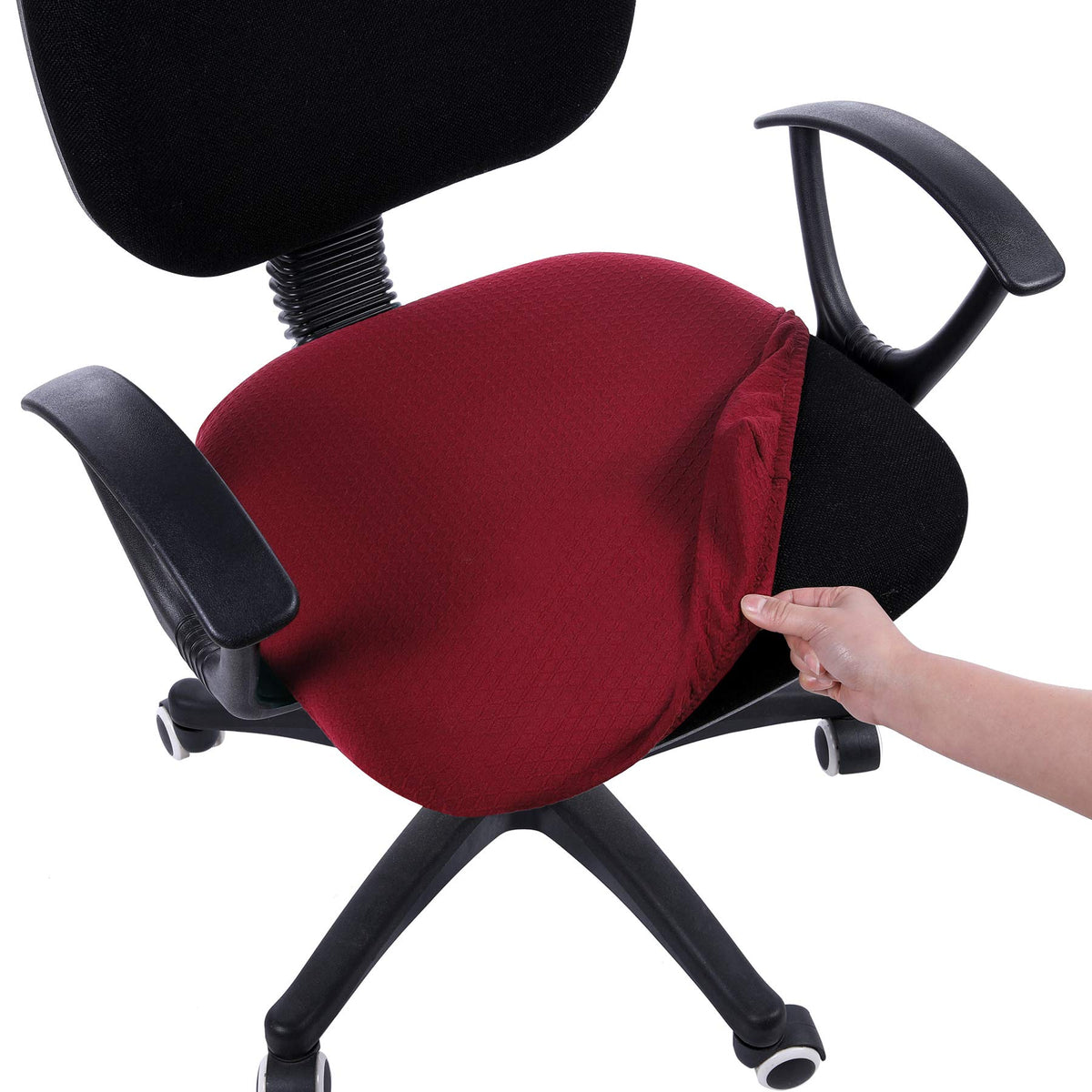 Smiry Office Computer Chair Seat Covers for Desk, Anti-dust Protector