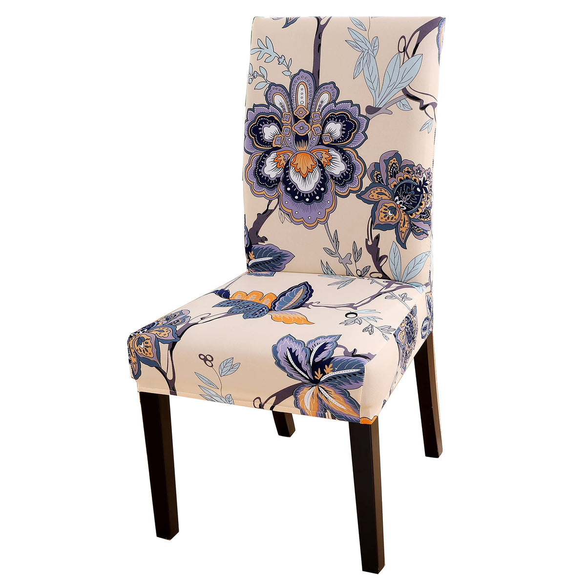Stretchy Washable Parson Dining Chair Covers/Slipcovers Set of 4