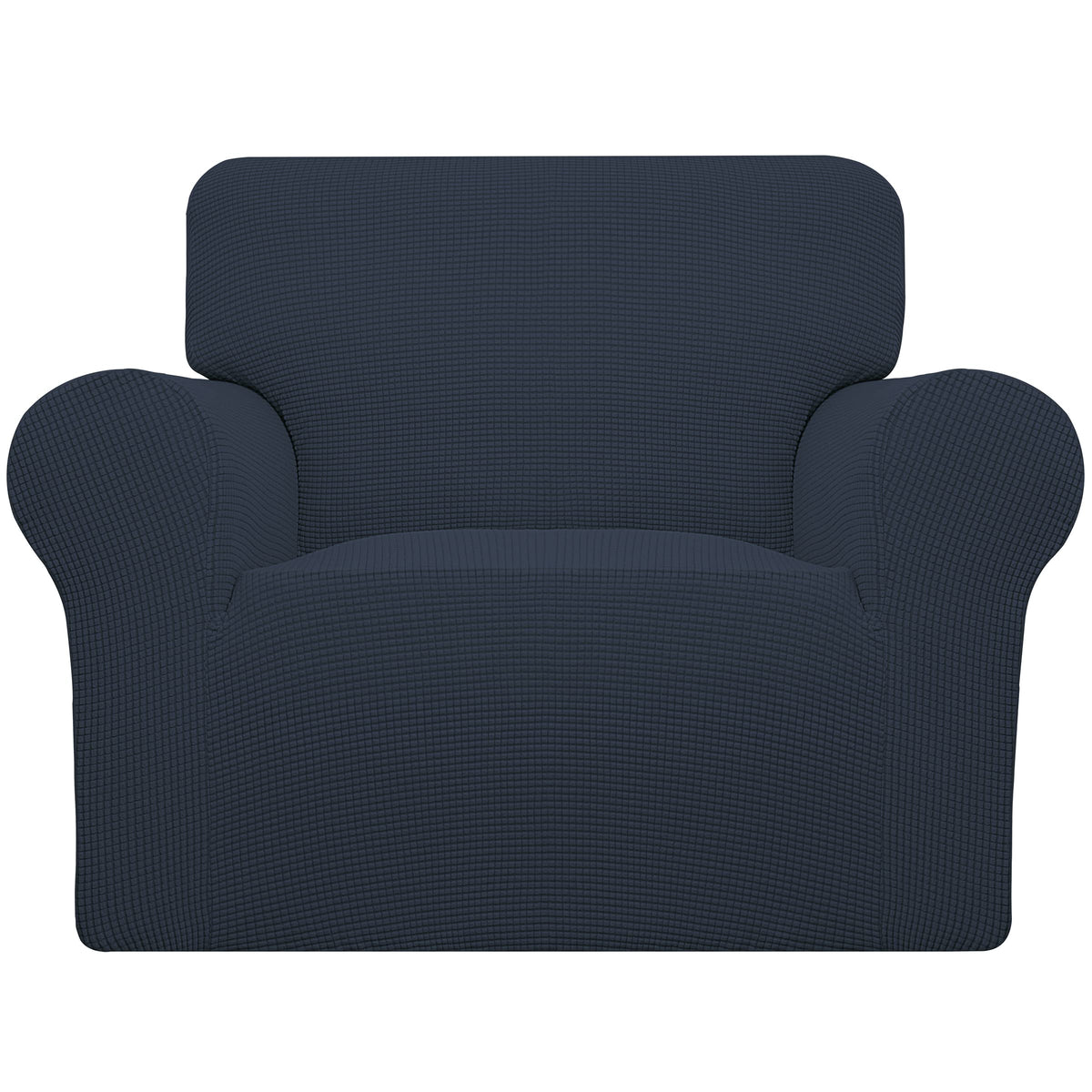 Easy-Going Stretch Chair Sofa Slipcover Washable Dark Gray