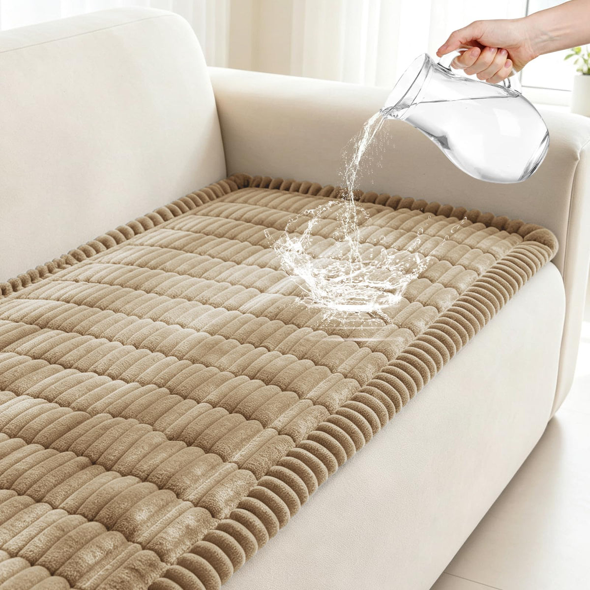 Waterproof Couch Cover for Dogs, Non Slip Washable Sofa Protector