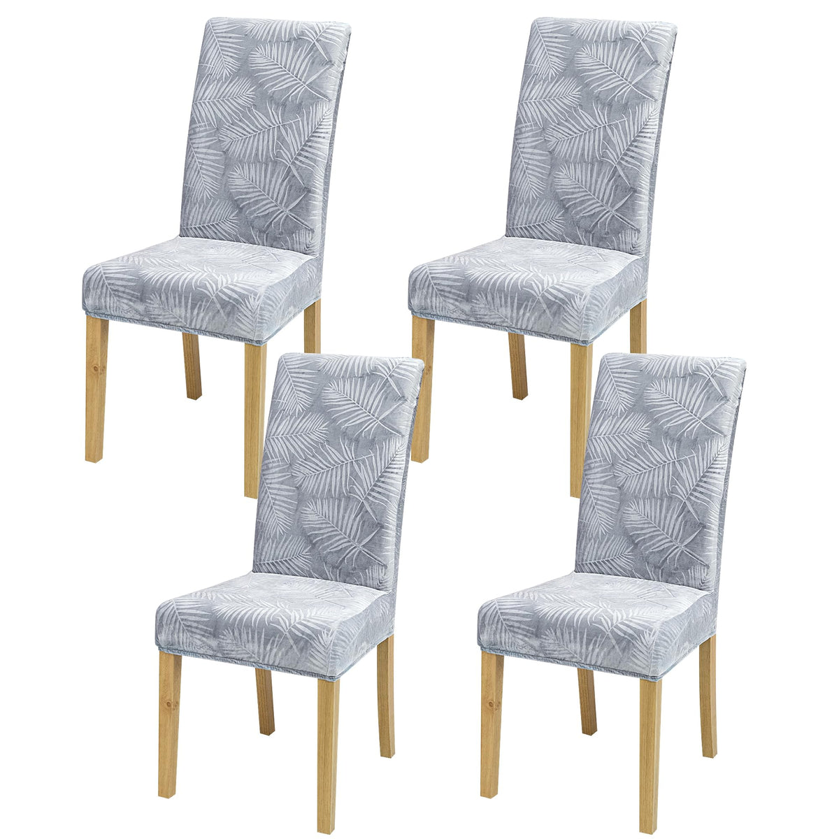 Velvet Dining Chair Covers,Dining Room Chair Covers Set of 6