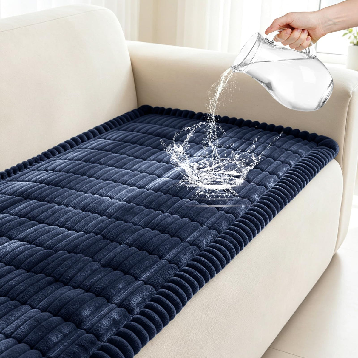 Waterproof Couch Cover for Dogs, Non Slip Washable Sofa Protector