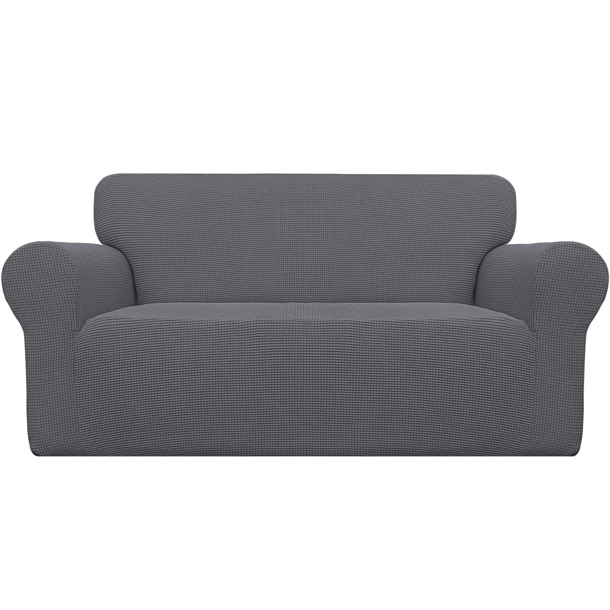 Easy-Going Stretch Chair Sofa Slipcover Washable Dark Gray