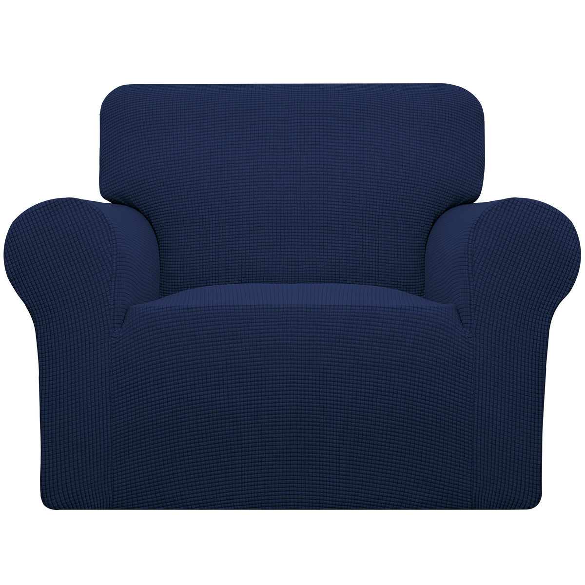 Easy-Going Stretch Chair Sofa Slipcover Washable Dark Gray