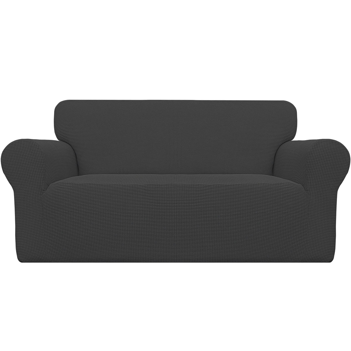 Easy-Going Stretch Chair Sofa Slipcover Washable Dark Gray