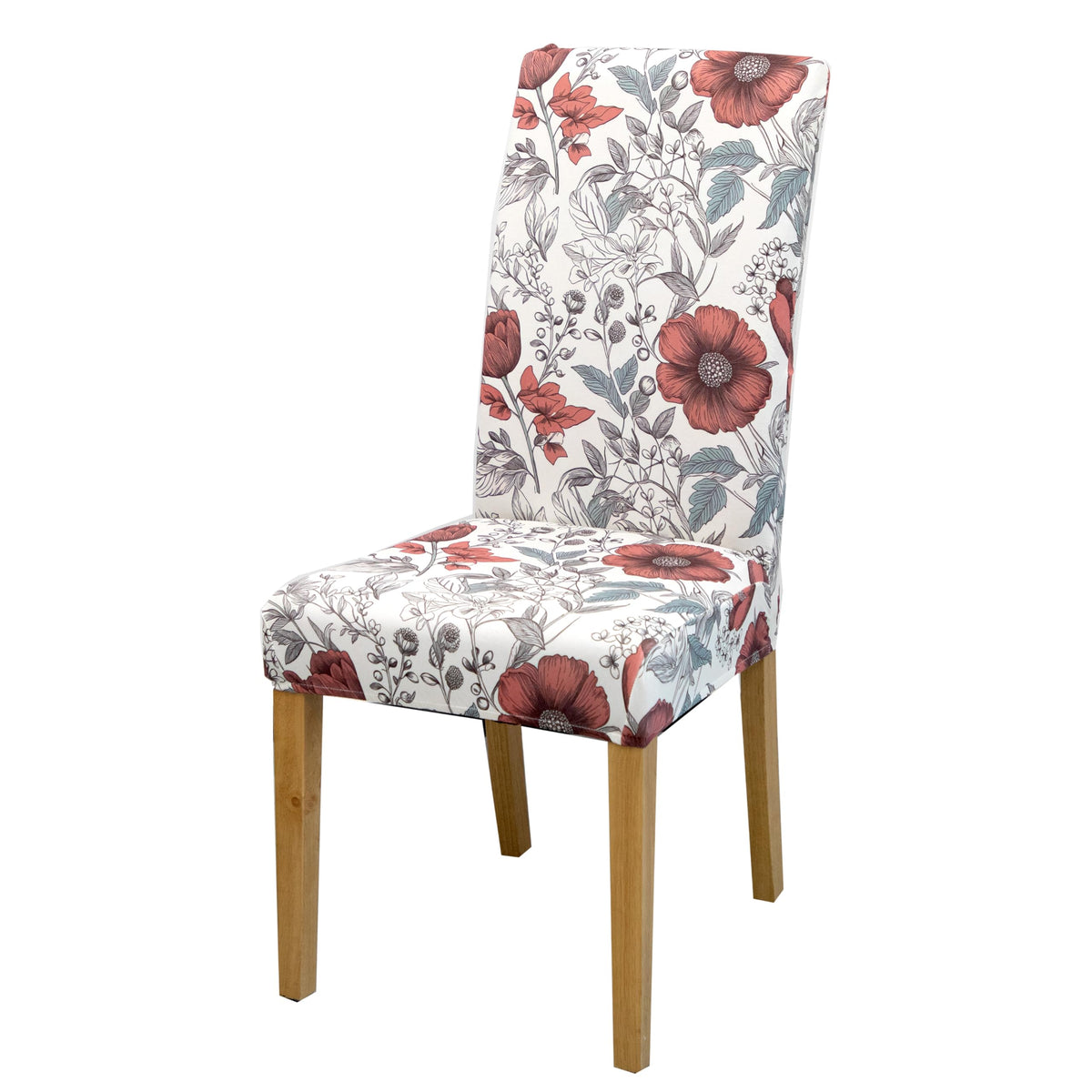 Stretchy Washable Parson Dining Chair Covers/Slipcovers Set of 4