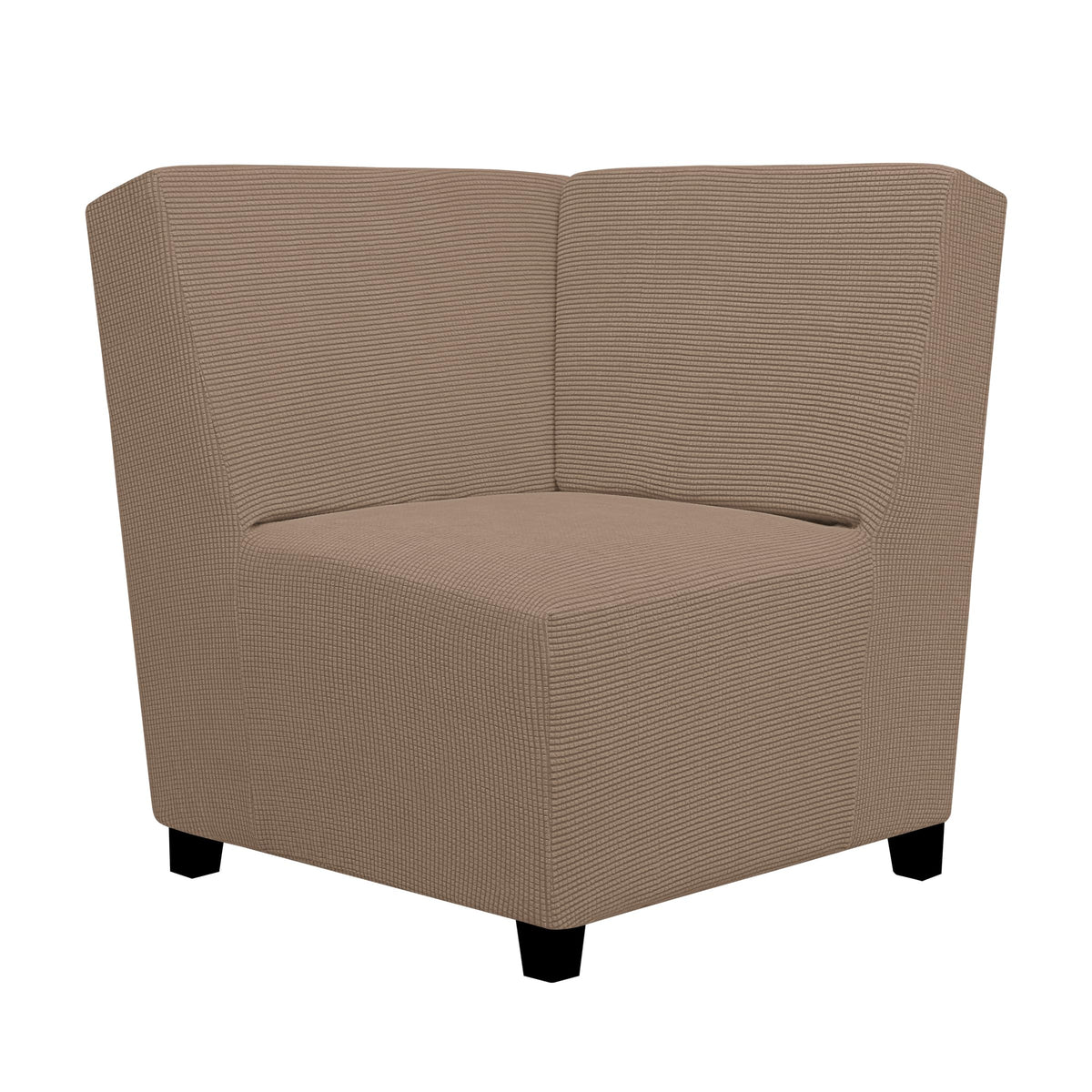 Easy-Going Stretch Chair Sofa Slipcover Washable Dark Gray