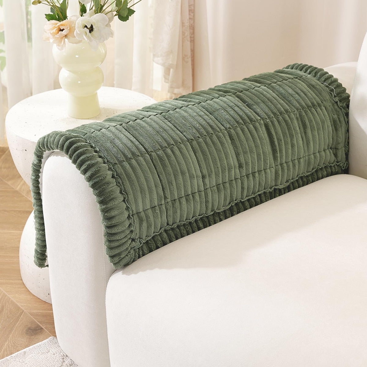 OstepDecor Couch Cover for Dogs, Washable Non Slip Sofa Cover for Pets