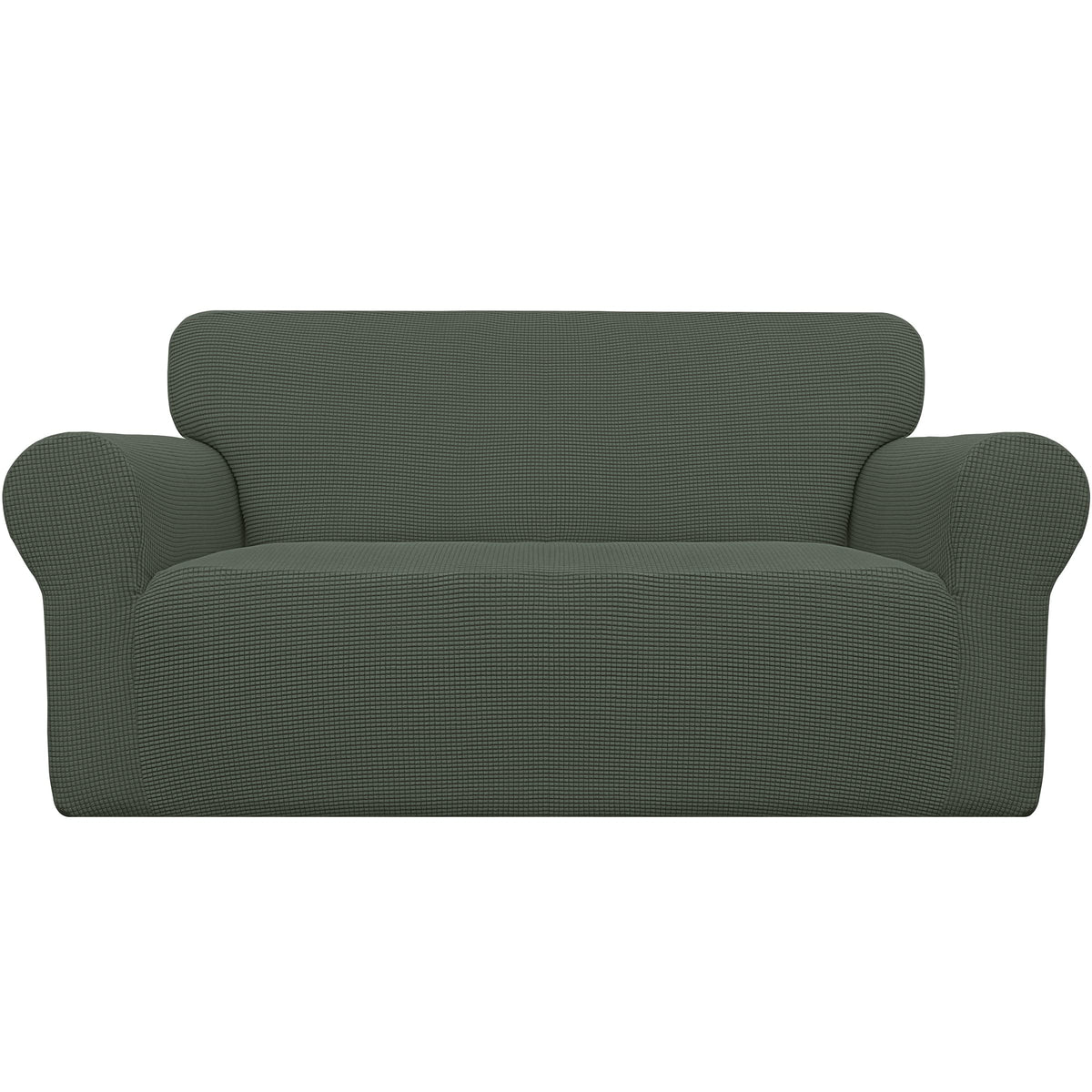 Easy-Going Stretch Chair Sofa Slipcover Washable Dark Gray