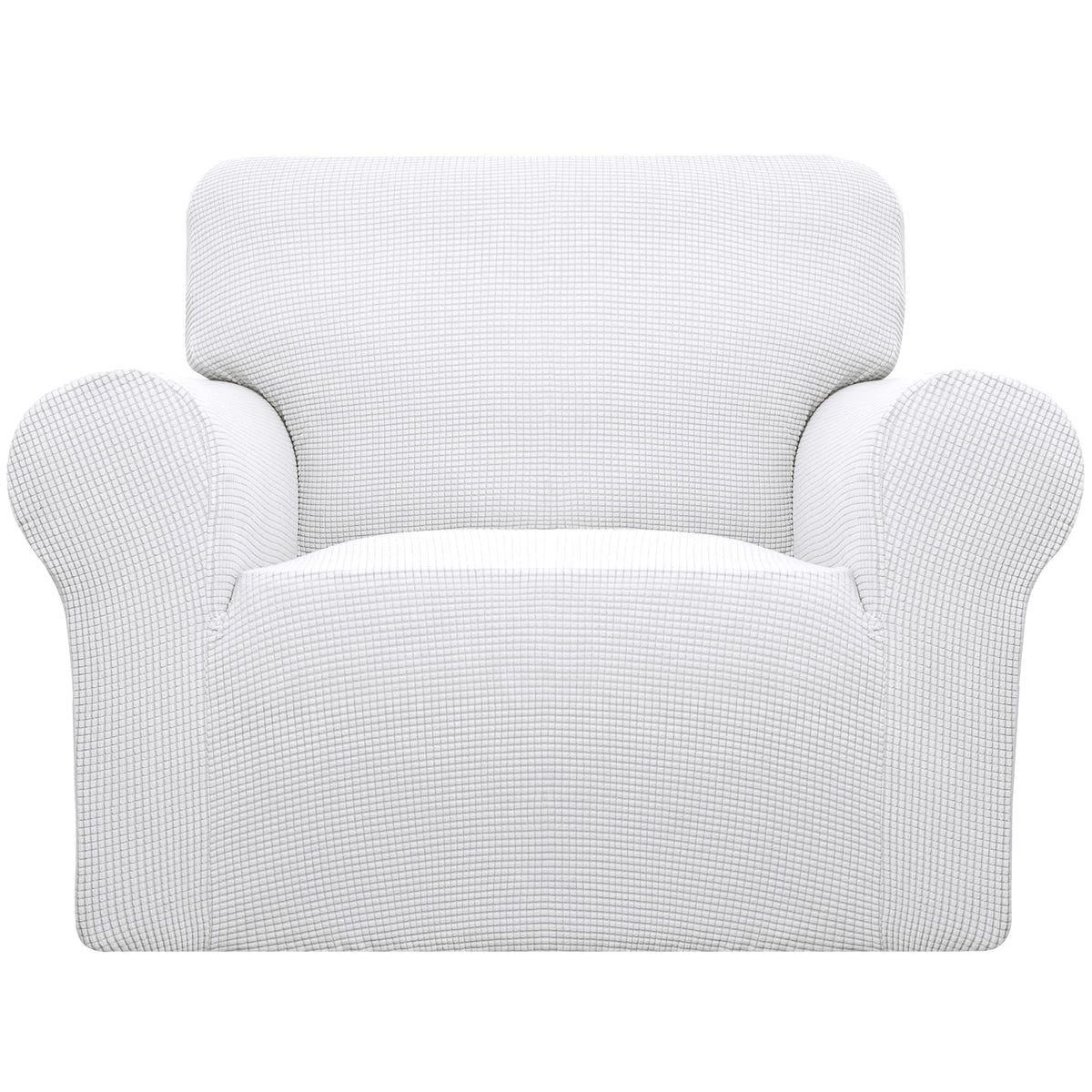 Easy-Going Stretch Chair Sofa Slipcover Washable Dark Gray