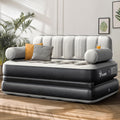 YITAHOME Queen Size Air Sofa Bed Mattress with Channel-Tufted Backrest