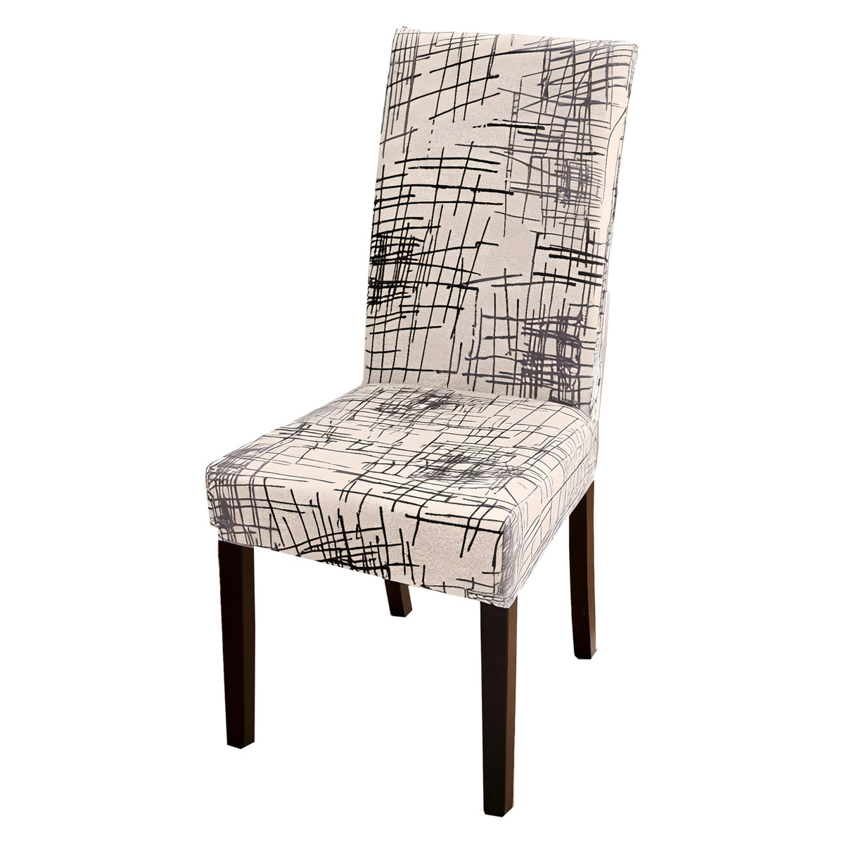 Stretchy Washable Parson Dining Chair Covers/Slipcovers Set of 4