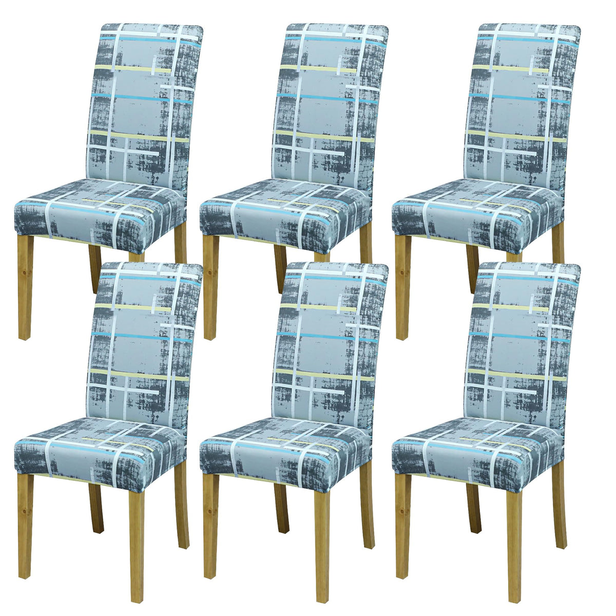 Velvet Dining Chair Covers,Dining Room Chair Covers Set of 6