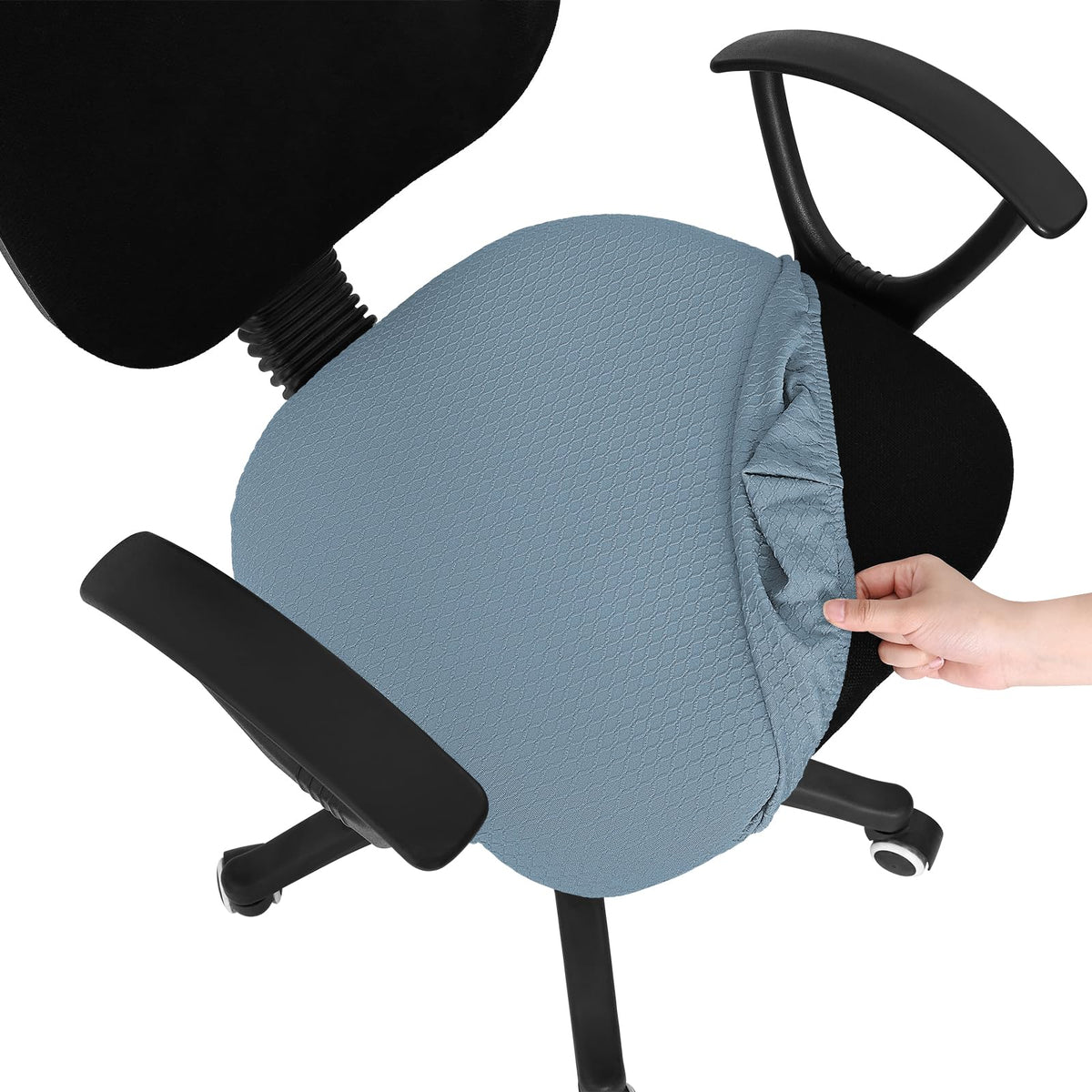 Smiry Office Computer Chair Seat Covers for Desk, Anti-dust Protector