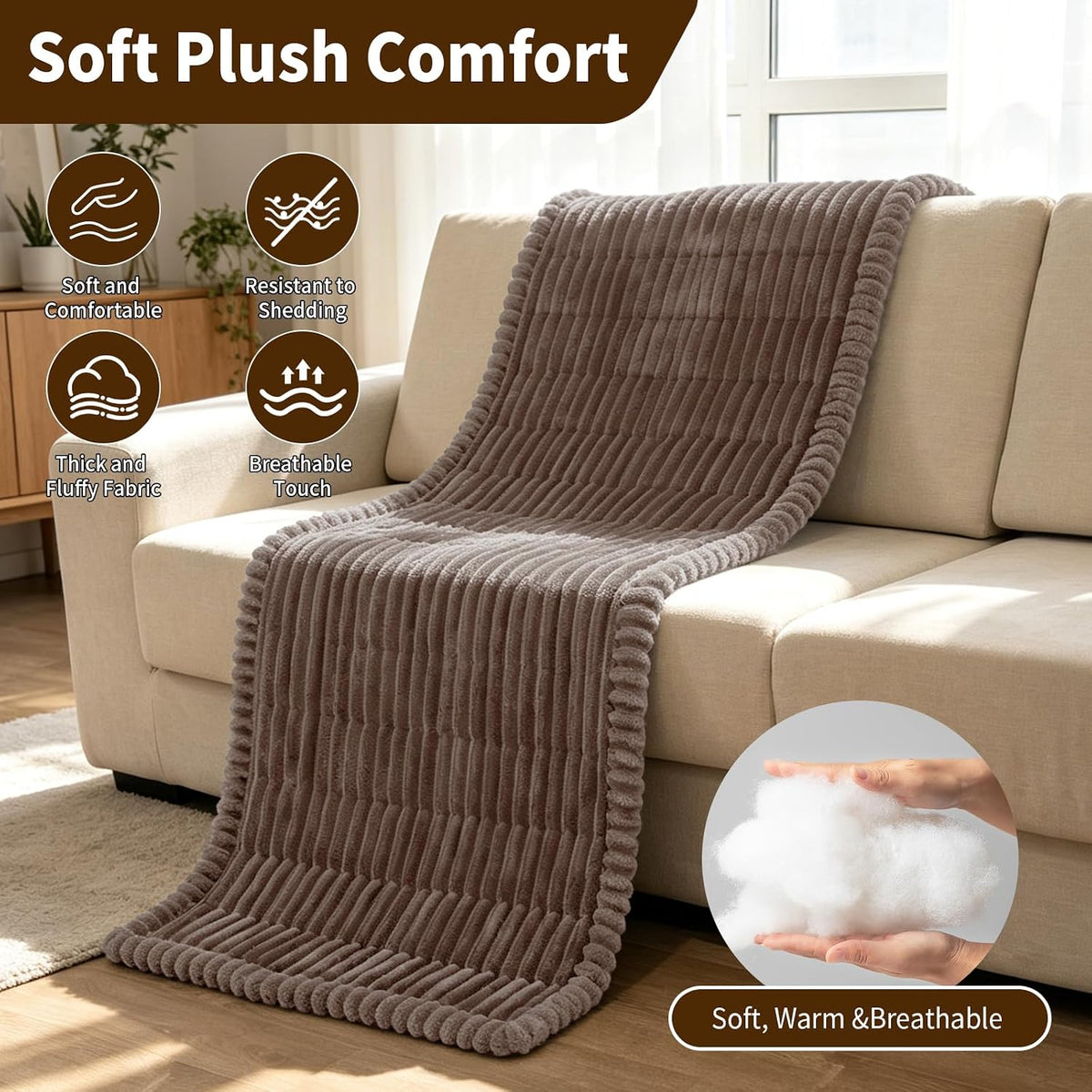Waterproof Couch Cover for Dogs, Non Slip Washable Sofa Protector
