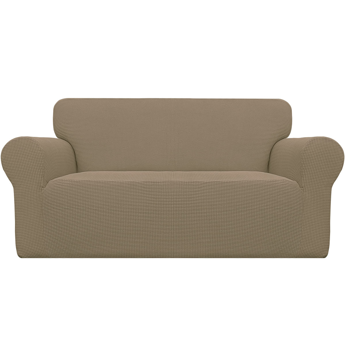 Easy-Going Stretch Chair Sofa Slipcover Washable Dark Gray