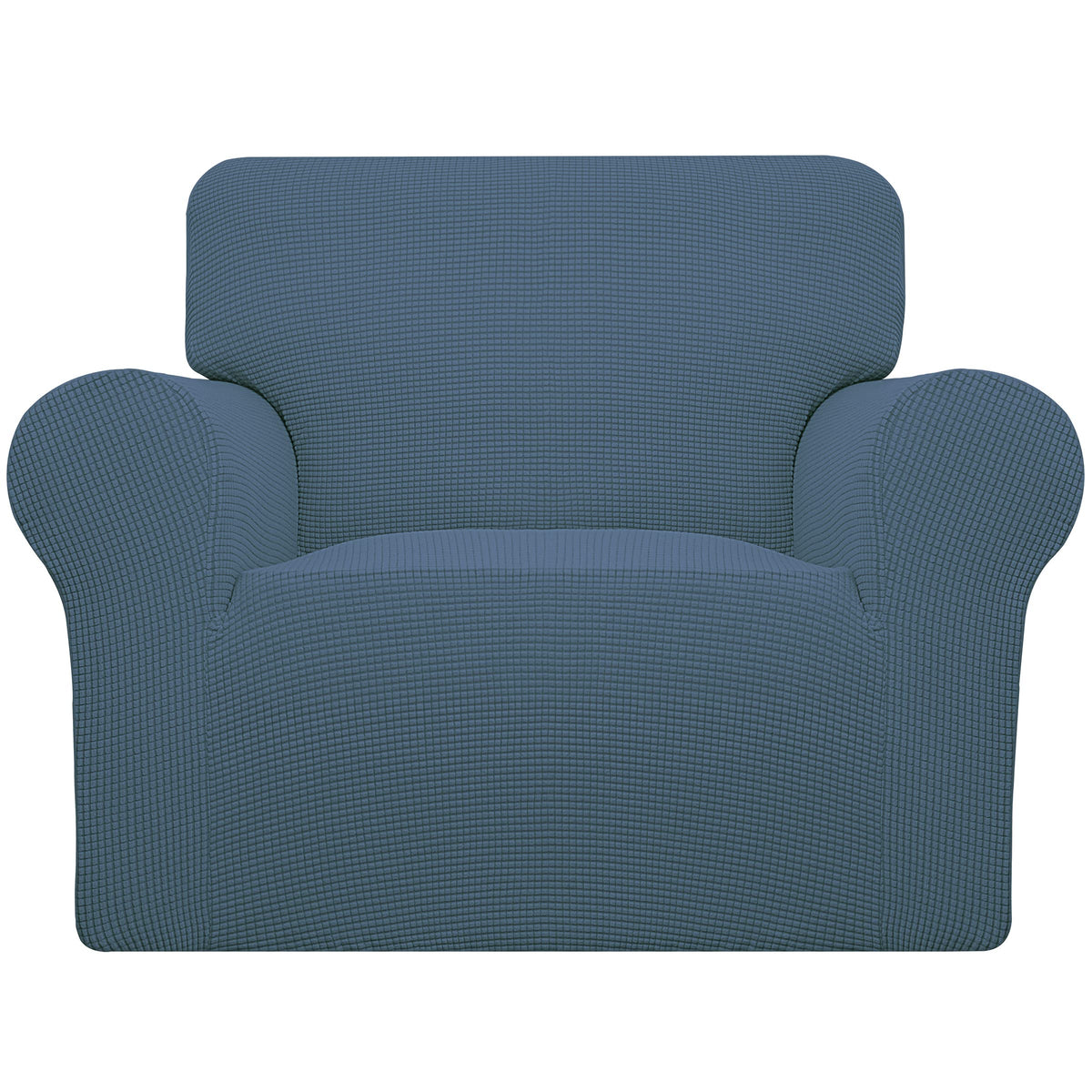 Easy-Going Stretch Chair Sofa Slipcover Washable Dark Gray