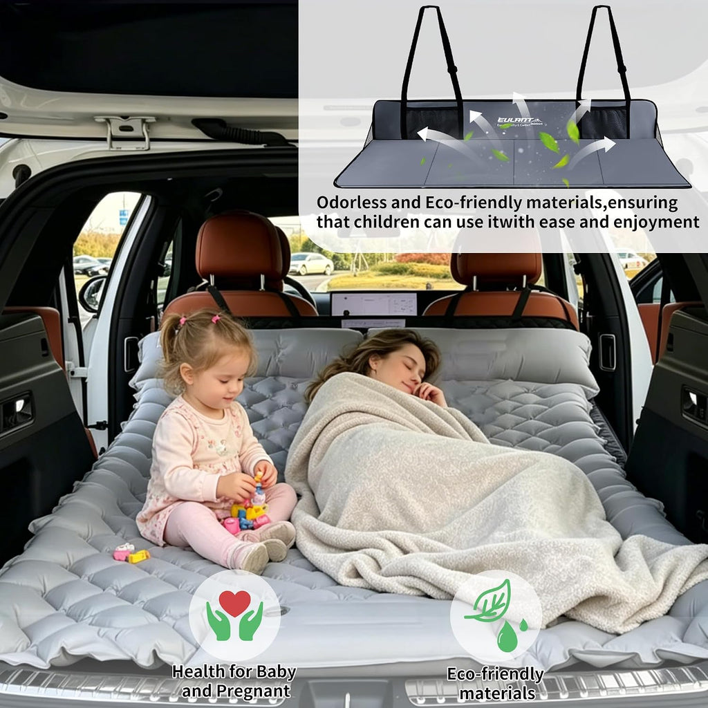 Car Rear Seat Mattress Extension Plate,Folding Rear Back Seat Extender