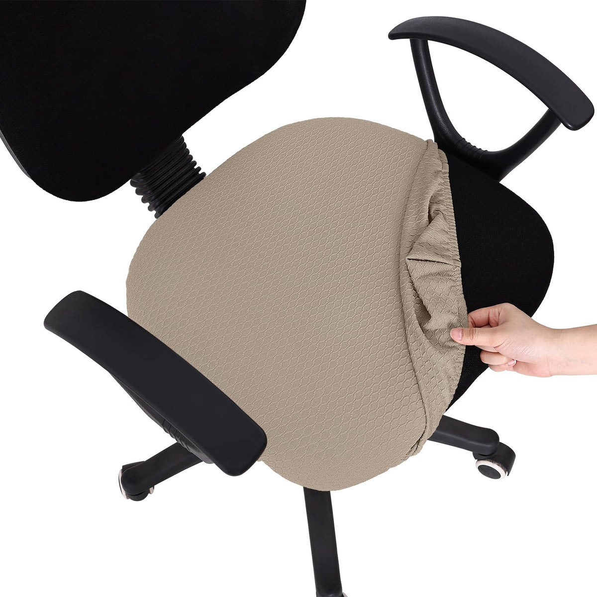Smiry Office Computer Chair Seat Covers for Desk, Anti-dust Protector