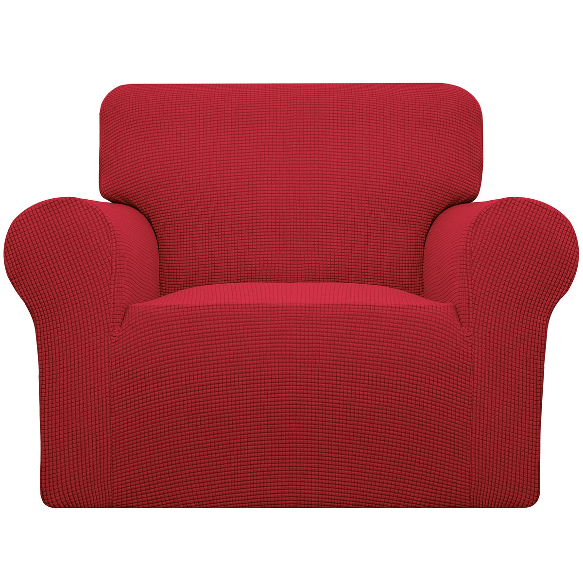 Easy-Going Stretch Chair Sofa Slipcover Washable Dark Gray