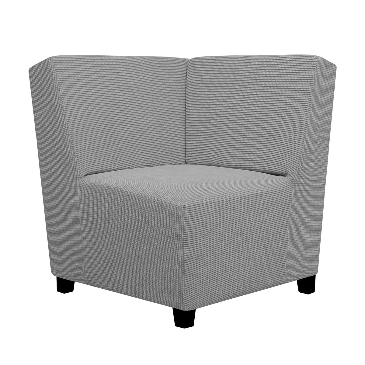 Easy-Going Stretch Chair Sofa Slipcover Washable Dark Gray