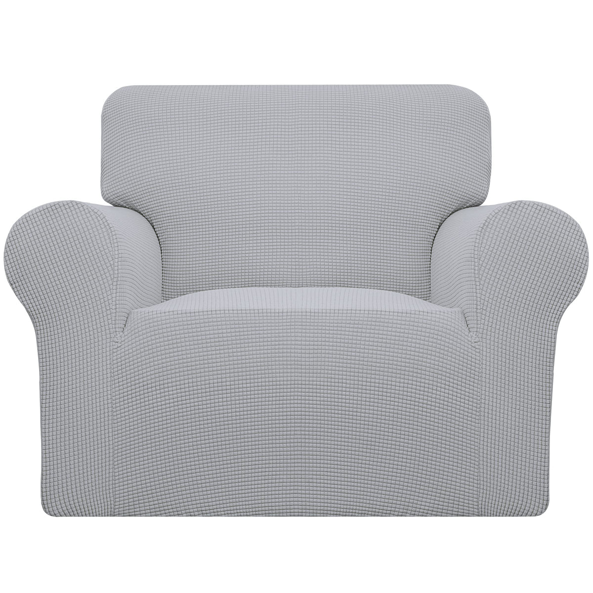 Easy-Going Stretch Chair Sofa Slipcover Washable Dark Gray